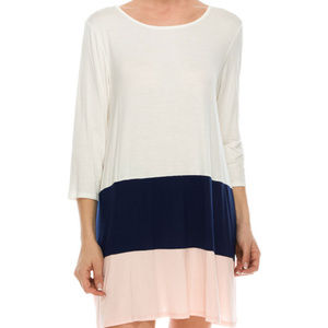 Color Block Dress